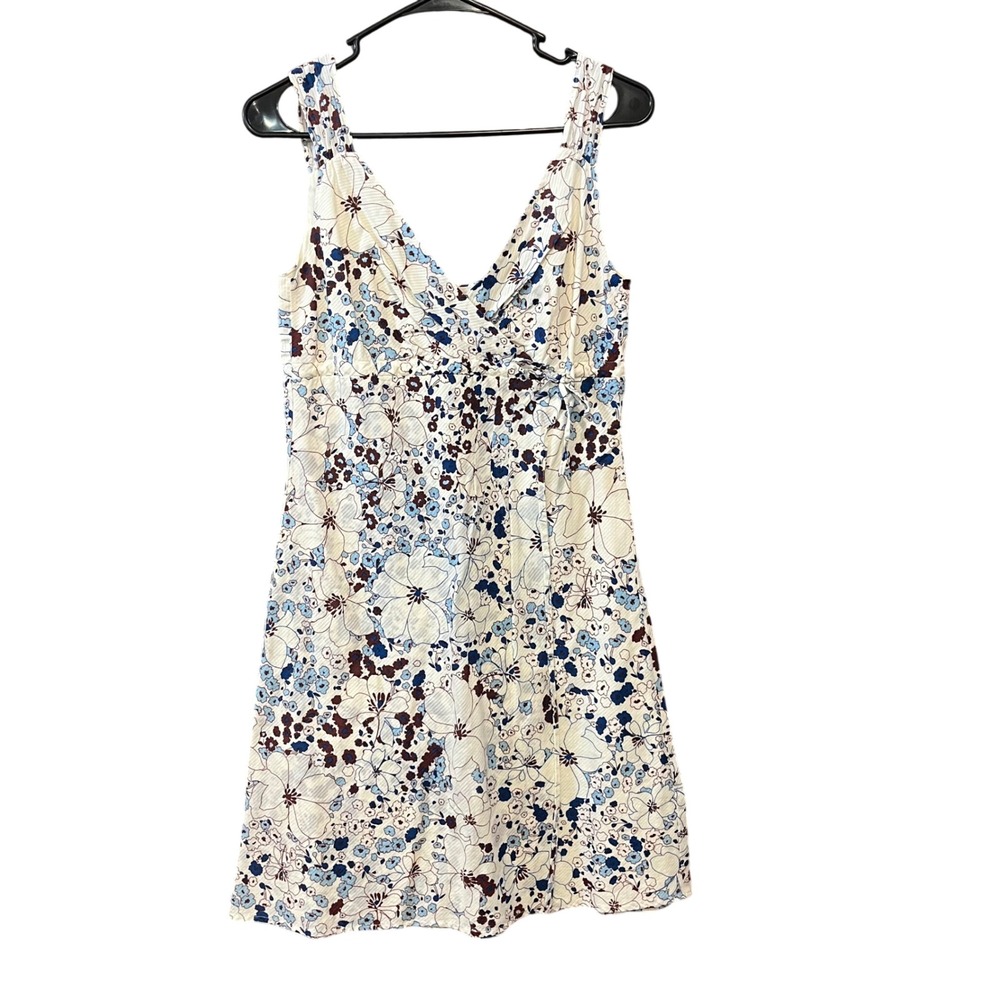 Patagonia Floral Dress Sleeveless Organic Cotton Size 4 Womens‎